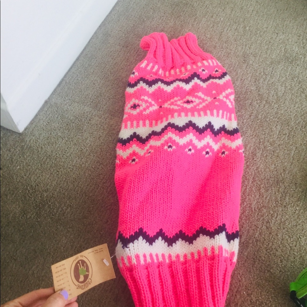 Brand new dog sweater for dog up up 30 pounds